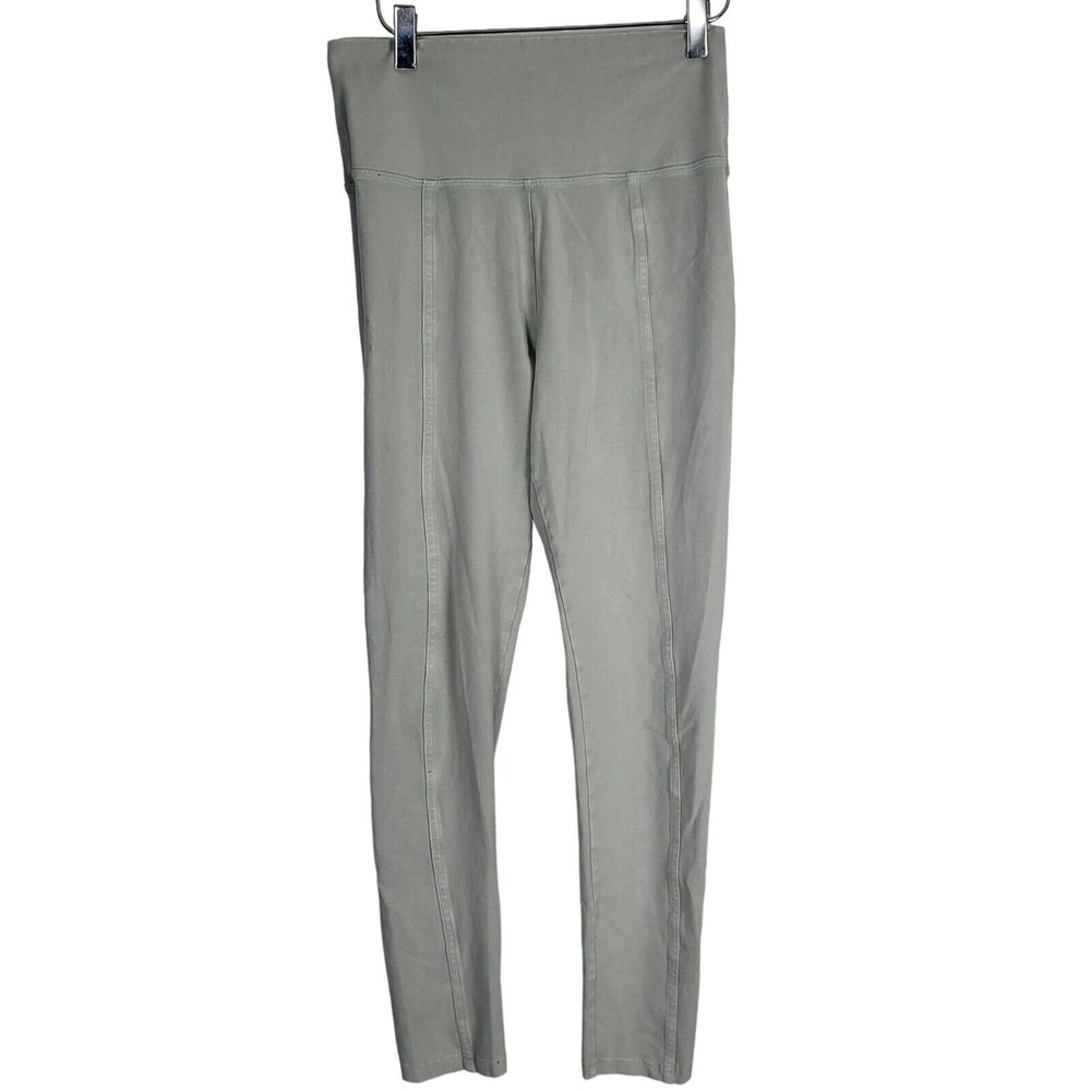 Aerie Offline Long Inseam Leggings 7/8 Womens Grey High Rise Skinny Leg